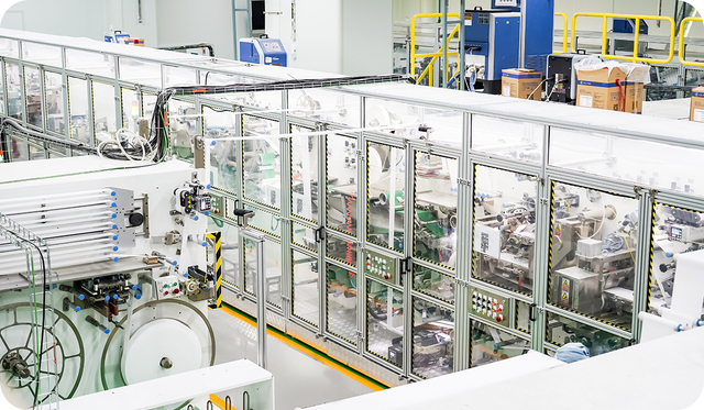 Línea de producción de pañales