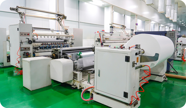 Línea de producción de estampado de telas no tejidas