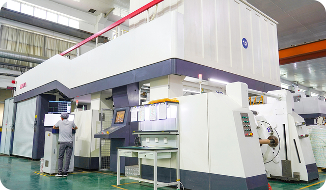 Línea de impresión de película de Pe